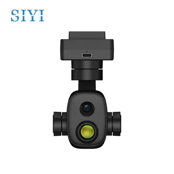 SIYI ZT6 4K 8MP 6X Digital Zoom Dual Sensors Thermal Imaging Temperature Measuring Gimbal Camera
