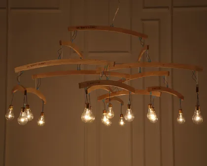 Modern Wooden Chandelier Pendant Lighting MD8096-16
