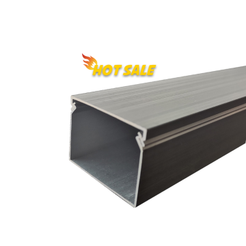 High Quality Custom Size Fireproof Wear-Resistant Industrial Aluminum Cable Trunking with Powder Coating