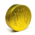 Gold Kleine Snus Münze Runde Dose