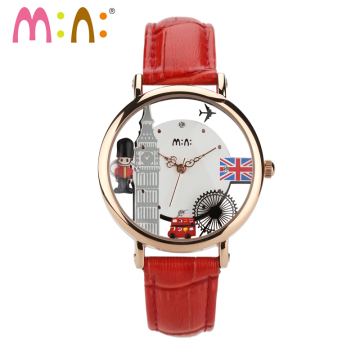 Korea mini brand 2017 new wristwatches 3D child sport watch gift