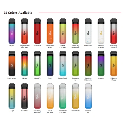 Hyde N-Pẹmọ Mini 2500 Puffs Sonspoble ohun elo Vep Olupilẹṣẹ China