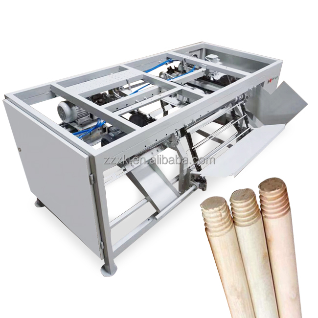 High-Speed Thread Rolling Machine for Wood Broom Handles - Italian Threading Machine