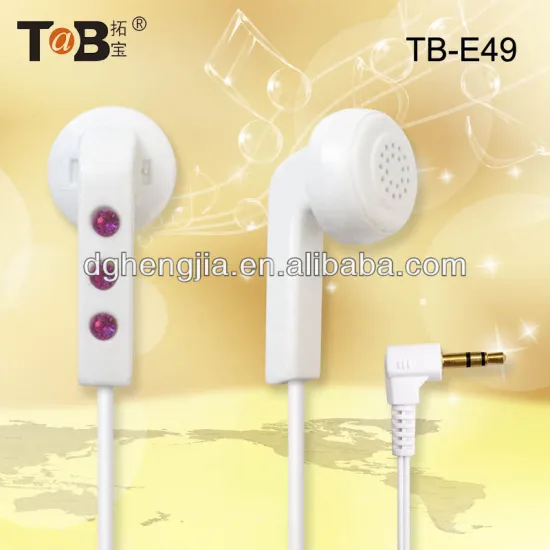 Free sample worldwide promotional items in ear style MP3/MP4 earphones