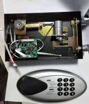 Stainless Steel Hotel Safe Motor Lock