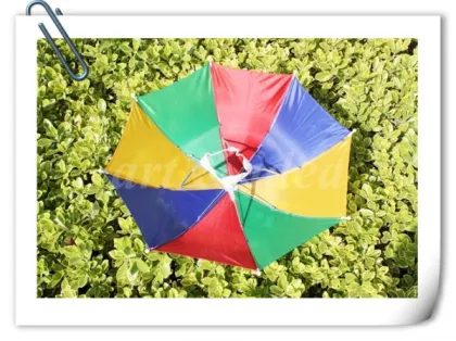 Outdoor Colorful Umbrellas Hat
