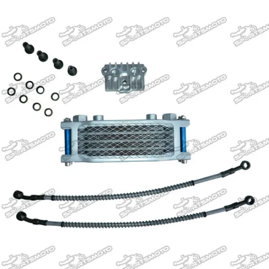 Motorcycle Monkey Bike Oil Cooler Radiator Assembly