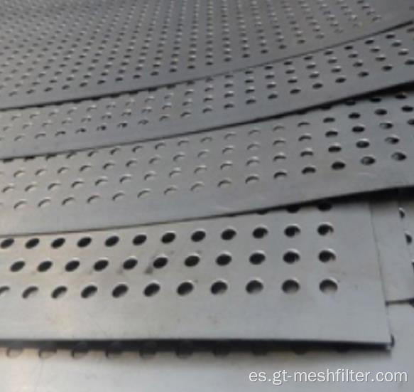 Malla de metal perforado galvanizado