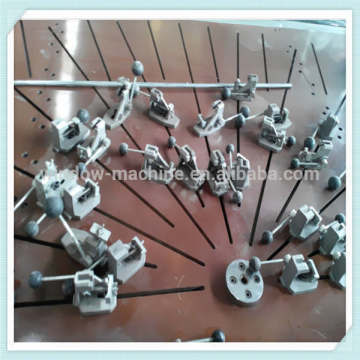 Plastic window profile bending machine