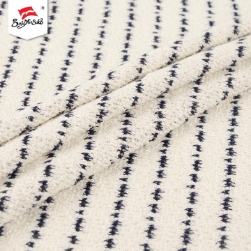 Fancy Stripe Spandex Knit Hacci Fabric