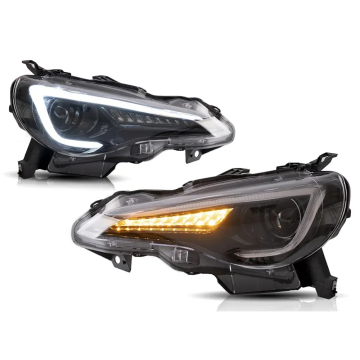 2012-2021 Vland FR-S/BRZ/86 G37 Angel Eye LED Headlights with Dual Beam Projector