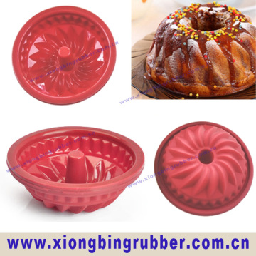 Silicone small volcano cake mould