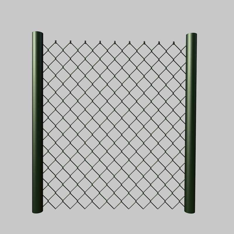 Chain link fence top rails