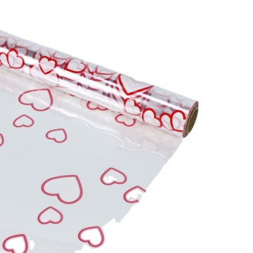 Cellophane Wrap Roll Lucency Florist Paper Wrapper Plastic/BOPP Packing Paper for Flowers Craft Basket Bouquet Fruit Food