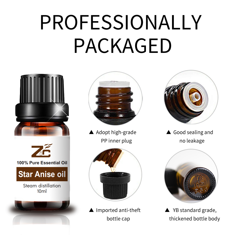 100% Pure Essential Oil Organic Star Anise Oil