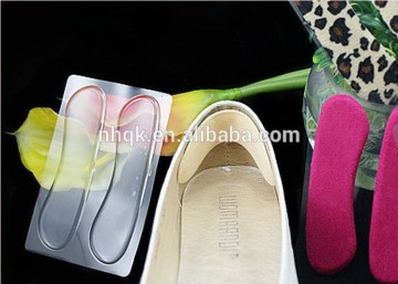 Hot Selling products Pain releif Transparent Silicone Gel Heel pad/heel stick foot care soft Protection insoles