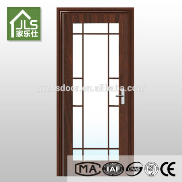 wood glass door design,unbreakable glass door, pvc wooden door