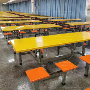 Customizable High-Quality Glass Fiber Reinforced Material Tables: Ideal for Canteens, Schools, and Outdoor Use