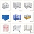 stackable storage metal foldable wire cage