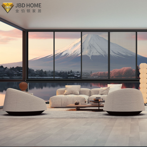 Diseinu amerikarra Intsonorizatzeko aluminiozko beira irristakorra