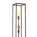 Iron three-head floor lamp