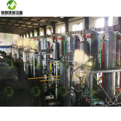 New Technology Fully Automatic Scrap Tyre Pyrolysis Plant