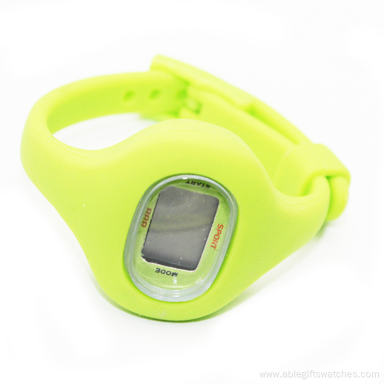 Silicone Thin Strap Digital Watch for Kids