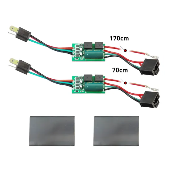 TAOCHIS H4 Decoder to Resolve High Current Issue on High Beam with Bi Laser Lens Installation