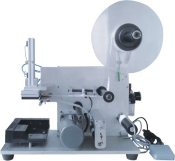 Halbautomatische Oberflächenetikettiermaschine