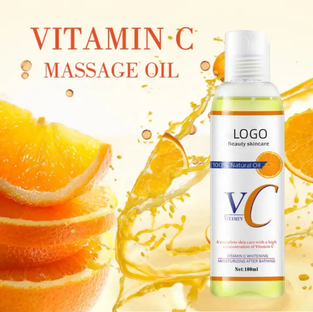 Vitamina C Cuerpo de masaje esencial Aceite para spa