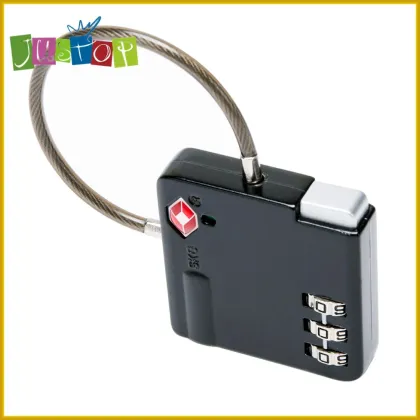 JUSTOP Zince Alloy Customs Luggage Combination Lock TSA Approved Locks