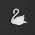 Hot Plastic Resin White Swan Anima Jewelry Craft Filling Materiall Mushroom Creative Earrings Necklace DIY Materials Charms