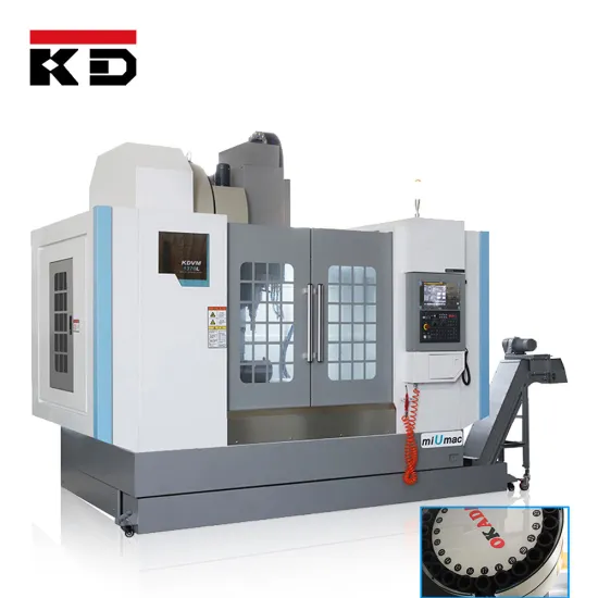 High-Speed Vertical Machining Center: Advanced 3-Axis Milling and Turning Metal Machine
