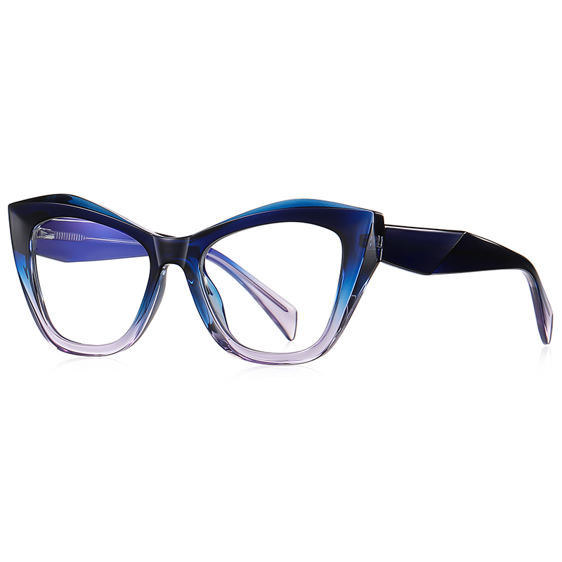 Two-Tone Cat Eye TR90 Eyeglasses