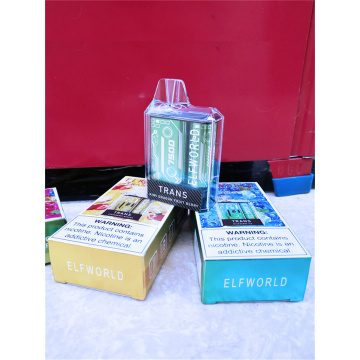 Customs Disposable Vape Elfworld Trans 7500 Puff Vape