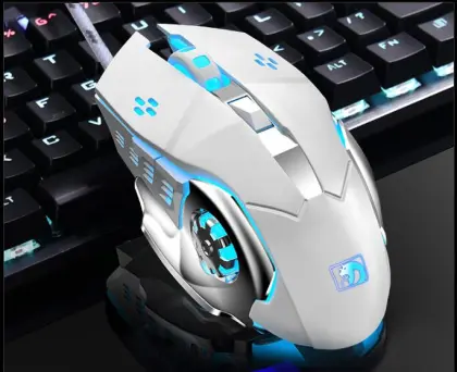 Gaming RGB wired office mouse