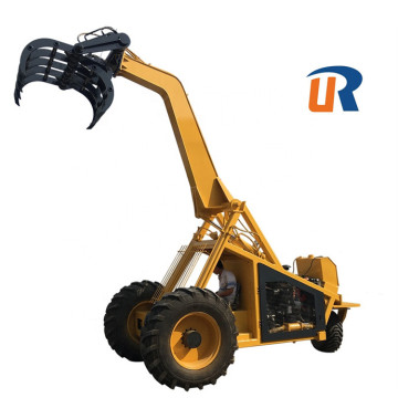 Sugarcane Grabber Loader: 3-Wheel Sugar Cane Grab Machinery for Farm Use