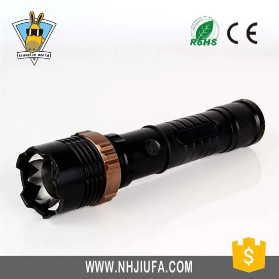 Cheap wholesale customized B2B focus led flashlight