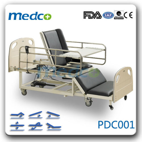 MED-PDC001 Hot! Luxury electric hospital nursing chair bed