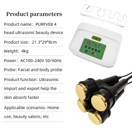 4 in 1 ultrasonic beauty device