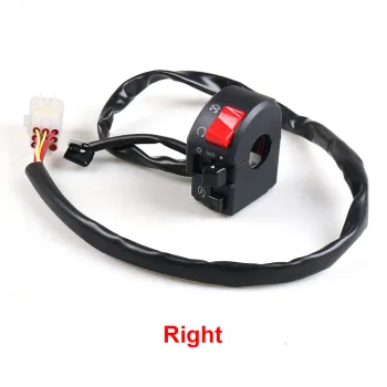 Right Side 22MM Turn Signal Electric Fog Lamp Light Start Handlebar Controller Switch Motorcycle Switches Motorbike Horn Button" can be simplified and rephrased to create an appropriate title for a search engine. Here's a potential title:

"22mm Motorcycl