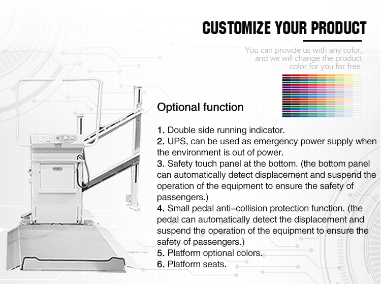 Inclined Wheelchair Lift