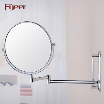 Fyeer 8 Inch Double Side Round Wall Cosmetic Mirror