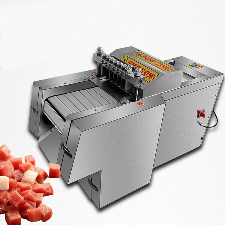 Automatic Meat Cube Cutter and Dicing Machine for Beef, Pork, and Chicken - Sale Price
