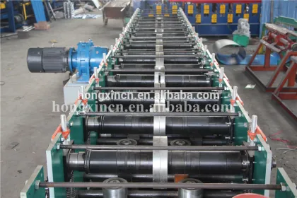 steel frame&purlin machines with quick change cutting machine or saw flying cutting machine