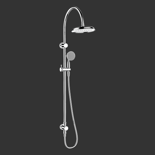 China Durable brass rainfall shower set in customized Factory