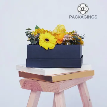 Cheap cardboard luxury packaging box for flower