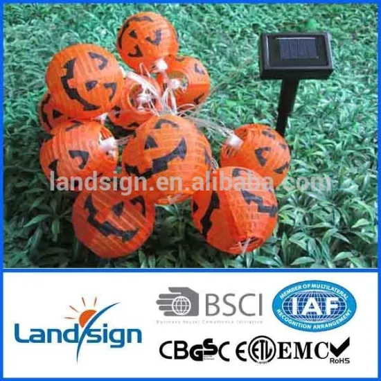 Cixi Landsign solar lamps ball for garden with powered led in holiday lights for holiday crafts