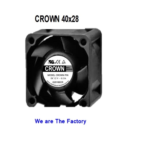 Hot Sale Crown AGH04028 Dc Axial Cooling Fan