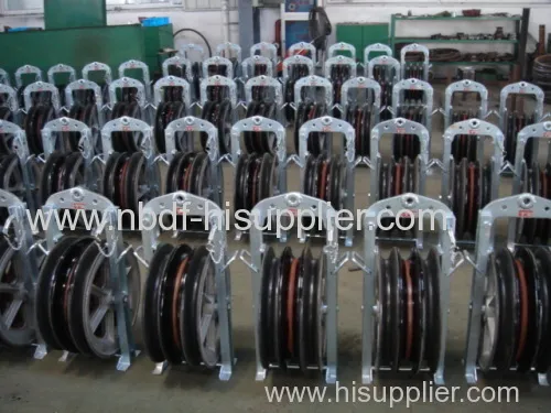 220 Kv Transmission Line Conductor Pulleys 